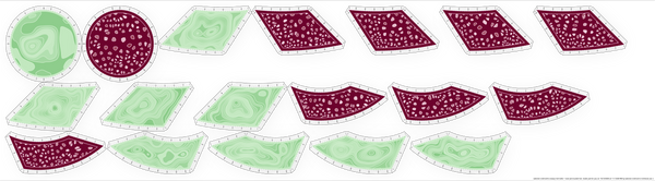 Bucket Hat Kit – Rose Jam + Minty Latte / Adult M (22 in. head circumference)